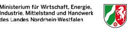 Logo Ministerium für Wirtschaft, Energie, Bauen, Wohnen und Verkehr des Landes Nordrhein-Westfalen (MWEBWV NRW)